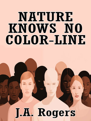 cover image of Nature Knows No Color-Line